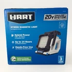 Hart 20V Cordless System Hybrid Magnetic Light Up To 14HR Runtime HPWL06 New. Price: $49.99.