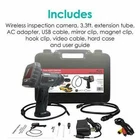 Whistler WIC-2750 Waterproof Borescope Inspection Snake Camera With Led Light New. Price: $39.99.