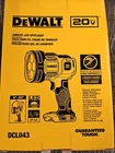 New! Dewalt DCL043 20V Max Cordless Jobsite Spotlight Sealed. Price: $62.99.