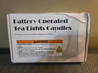 Homemory Flameless Led Tealight Candles 24 Pack Battery Operated Red Color New Open. Price: $14.75.