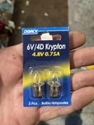 Dorcy 6-VOLT/4D-4.8-VOLT, 0.75A Bayonet Base Krypton Replacement Bulb (41-1663), New. Price: $11.72.