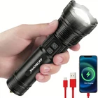 Rechargeable Lep Tactical Flashlight 2,624FT Long Throw Beam 3,000 High Lumens New. Price: $63.99.