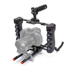 Zeadio Camera Video Rig Cage With Top Handle 15MM Rod New. Price: $126.77.