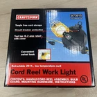 New Craftsman Retractable 20FT Cord Reel Work Light Low Temperature 3473915. Price: $42.49.