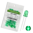100PCS 5MM Green Led Diode F5 3V 20MA Diffused Round Indicator Light ... New. Price: $13.40.