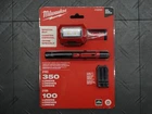 Milwaukee 350 Lumens Led Headlamp And 100 Aluminum Pen Light With Clip New. Price: $32.99.