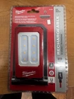 Milwaukee 2013R Rechargeable 500-LUMEN Low-profile Magnetic Task Light New. Price: $52.99.