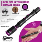 Everbrite Rechargeable Pen Flashlight With Uv And White 4 Mode New. Price: $20.99.