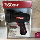 Hyper Tough 1000 Lumen Brightness Led Dual Power Rechargeable Spotlight Durable New. Price: $34.00.