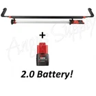 Milwaukee 2125-20 M12 Led Underhood Mechanics Light Bare Tool With 2.0 Battery New. Price: $207.97.