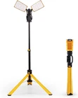 9000 Lumen Dual-head Led Work Light With Tripod & Waterproof Design New. Price: $179.99.