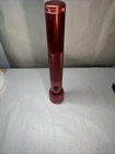 Mag-lite Flashlight Red 3 D-cell 12 Usa Works Great Used. Price: $18.00.