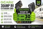 Gearit 30 Ft Extension Cords Amp 10 Gauge Prong Waterproof Heavy Duty New. Price: $46.80.