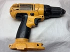 Dewalt Dc 728 14.4V 1/2" Cordless Driver Drill Black, Yellow Pre-owned Tested Used. Price: $8.00.