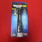 Braun (59282) 1800 Lumen Rechargeable Tactical Flashlight New. Price: $31.99.