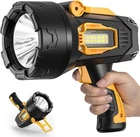 Lbe Rechargeable Spotlight, Super Bright 90,000 Lumens Led Flashlight Handheld New. Price: $99.00.