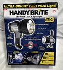 Handy Brite Led Job Site Work Light New. Price: $24.99.