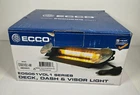 New Ecco ED5051VDL1-AW Warning Light Deck Dash Visor Suction Amber White. Price: $159.00.
