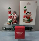 Hallmark Keepsake Luminous Lighthouse With Power Cord Magic Lights & Sound Works Used. Price: $99.99.