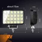 2PACK 12/24VOLT 72W Led Work Light 9000LM, Square High Power Driving Ligh... New. Price: $120.95.