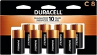 Duracell Coppertop Batteries, 8 Count Pack, Battery With Long-lasting Power, New. Price: $16.99.