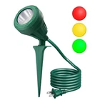 120V Outdoor, 500LM Waterproof Led With 3 Extra Lenses New. Price: $13.99.