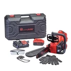 12" Cordless Chainsaw, Battery And Charger Set By Livingsure New. Price: $199.99.