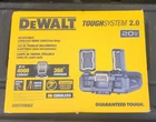 New Dewalt DWST08062 20V Max Toughsystem 2.0 Adjustable Cordless Worklight (nib). Price: $159.99.