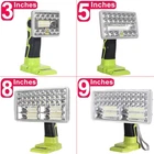 Bright 40W 4200LM Led Work Light For Ryobi One+ 18V Li-ion Ni-cad Ni-mh Battery New. Price: $35.09.