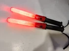 Lot (2) Railhead Gear KE-SLB41 Baton, Red, Led, C Batteries 39F104 Used. Price: $25.00.