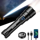 Skyfire Rechargeable Flashlight High Lumens, 5000MAH Battery, Waterproof, Tactic New. Price: $75.00.