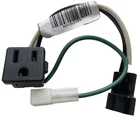 Leviton 1374-1W Snap-in Receptacle 15A 125V 3W 2P, Cat 013-1374 New. Price: $9.99.