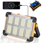 Yxqua 120W Solar Rechargeable Work Light 144 Led 10000LM Portable Flood New. Price: $28.57.