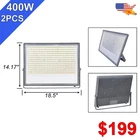 2PCS 400W IP65 Waterproof Garden Outdoor Large Area Led Flood Light Illumination New. Price: $198.41.