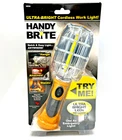 Handy Brite 500 Lumens Led Work Light Ultra-bright Cordless & Portable Bulb New. Price: $13.99.