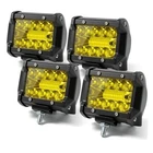 Turboo Inch Led Light Pods 4PCS 60W Bars, 12000LM Spot Flood Beam New. Price: $51.89.