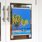Set Window Sign Holder With Suction Cups 24 Inch Aluminum Snap Open Poster ... New. Price: $51.56.