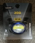 Police Security Connector 200 Lm. Led 3AAA Headlamp Camping Hiking Fishing Light New. Price: $12.99.