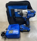 Kobalt Kiw 124B-03 24-V Max 1/2-IN Drive Brushless Cordless Impact Wrench Used. Price: $129.95.