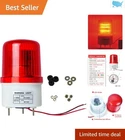 Yasong 110V Led Strobe Beacon Light With 90DB Alarm - Wall Mount Safety Solution New. Price: $61.93.