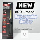 3 In 1 800 Lumen Led Rechargeable Work Light Foldable Slim Bar Magnetic New. Price: $59.99.