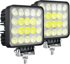 2PACK Super Bright 60W Led Work Lights, 12V/24V 10000LM 4IN Foglights Waterproof New. Price: $101.99.