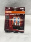 H11 Osram Night Breaker Laser Halogen Headlight Bulbs 2 Pack New. Price: $25.97.
