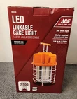 Nib Ace Led Linkable Cage Work Light 7,500 Lumens 300 Beam Angle New. Price: $44.99.