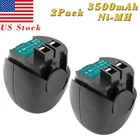 3.5AH For Metabo 6.27270 Powergrip 2,FLASHLIGHT,POWERMAXX 2PCS 4.8V Nimh Battery New. Price: $33.90.