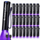 18 Pack Uv Flashlight Rechargeable 395NM Light, Mini Usb Portable Black... New. Price: $56.56.