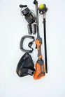 Ridgid 18V Brushless 14IN String Trimmer Kit 2 Batt Charger Max Power Tool Open. Price: $229.14.