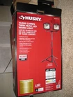 Husky 10,000-LUMEN Twin-head Led Work Light 1003989701 Used Only Once.. Price: $79.00.