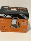 Ridgid 18V Led Floodlight Kit 2500 Lumens W/ Battery & Charger New. Price: $80.00.