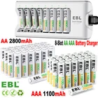 Ebl Aaa Rechargeable Batteries Ni-mh 1100MAH 2800MAH / Battery Charger Lot New. Price: $23.49.